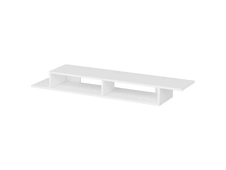 Étagère murale Tv ARTEMİS-blanc, 149x16x29