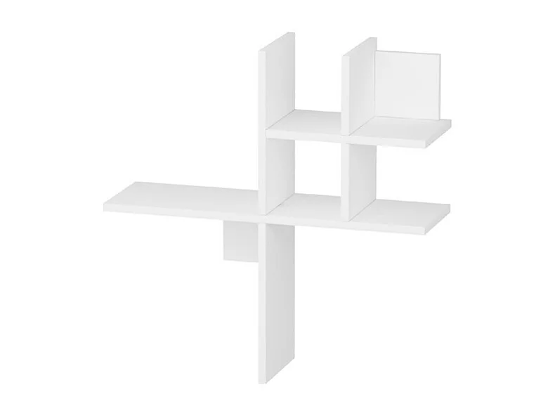 Wandregal HERMES-Weiß,73x75x22