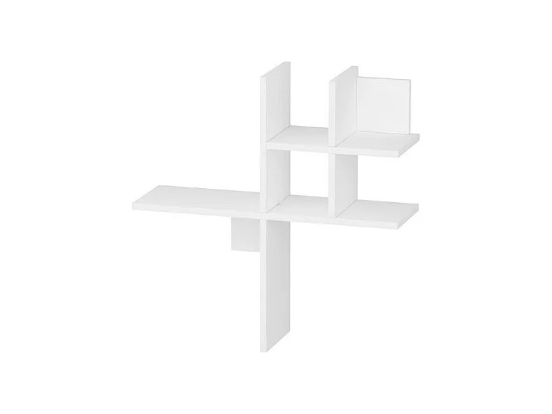 Wandregal HERMES-Weiß,73x75x22