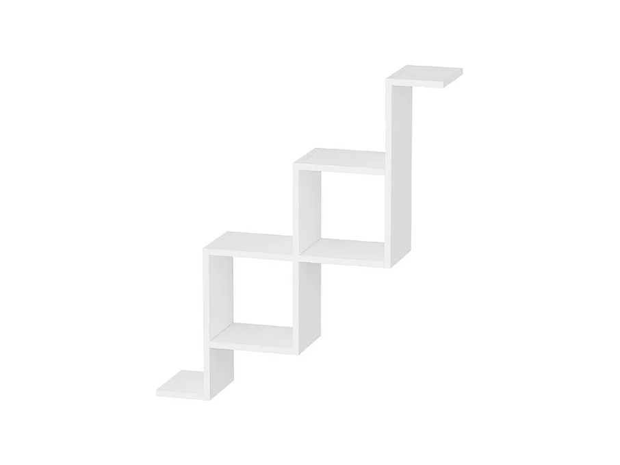 Wandregal NEMESIS-Weiß,84x96x22