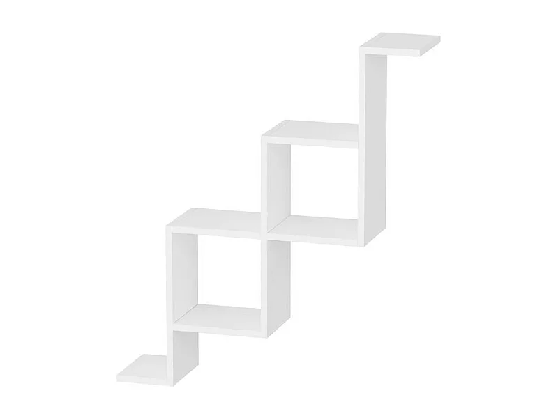 Wandregal NEMESIS-Weiß,84x96x22