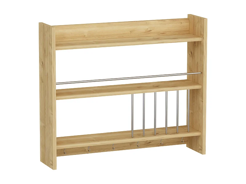 Kitchen Shelf APHRODITE - Eiche, 72x19x85