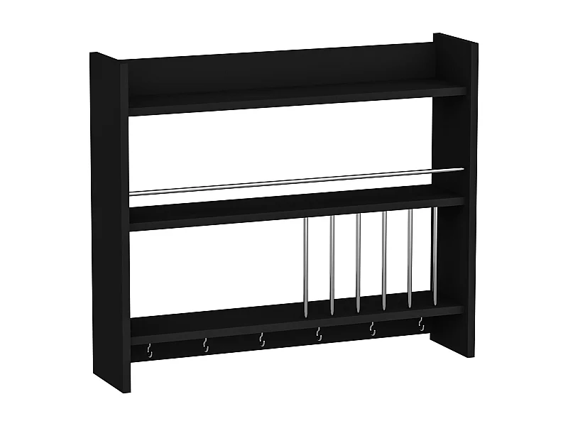 Keukenplank APHRODITE - Zwart, 72x19x85