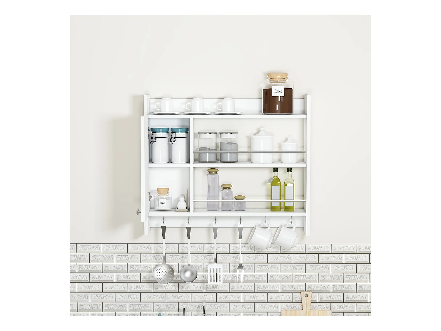 Keuken DIONYSOS- Wit, 72x19,6x85