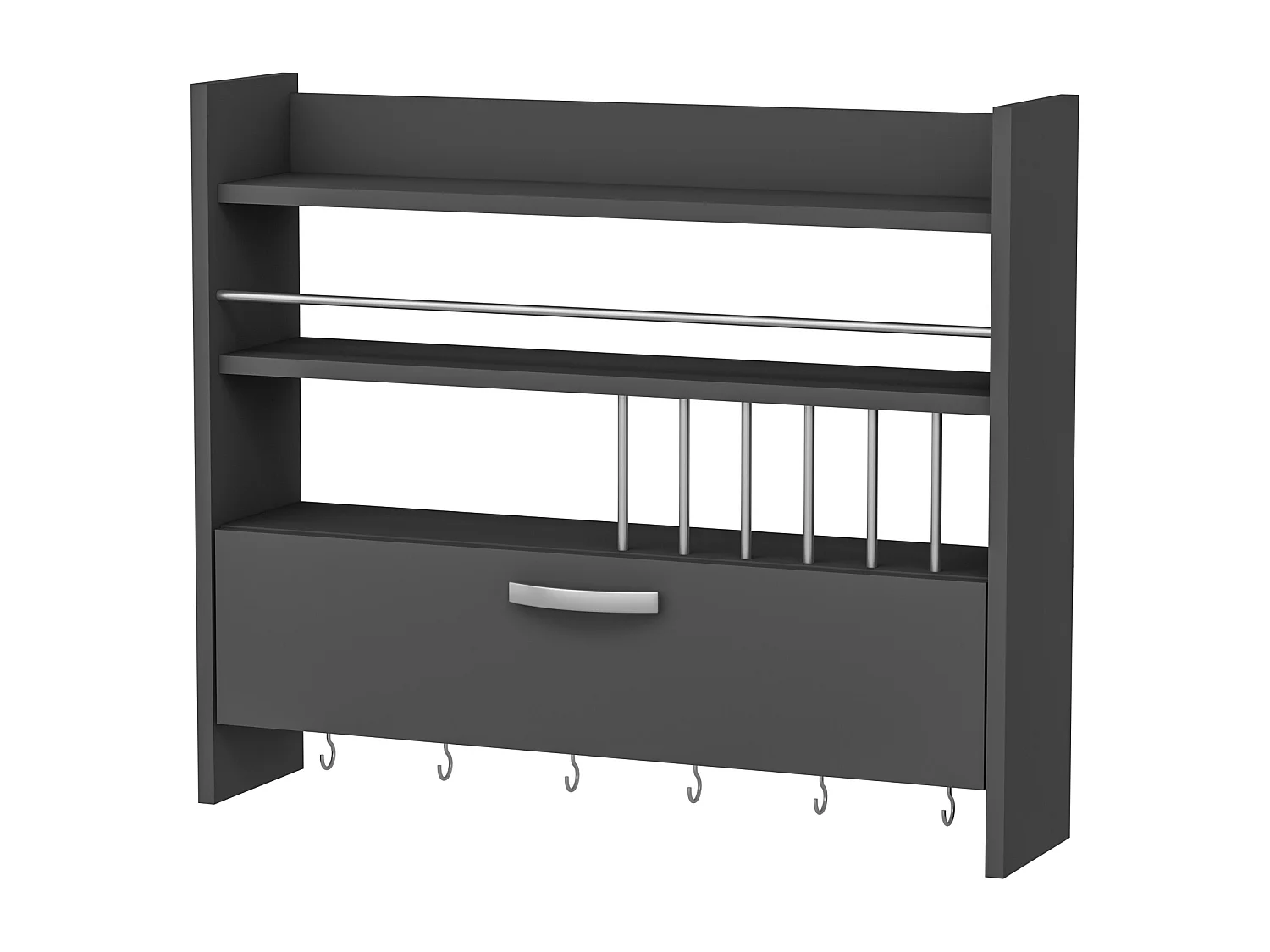 Persphone PERSEPHONE- gris anthracite, 72x19,6x85