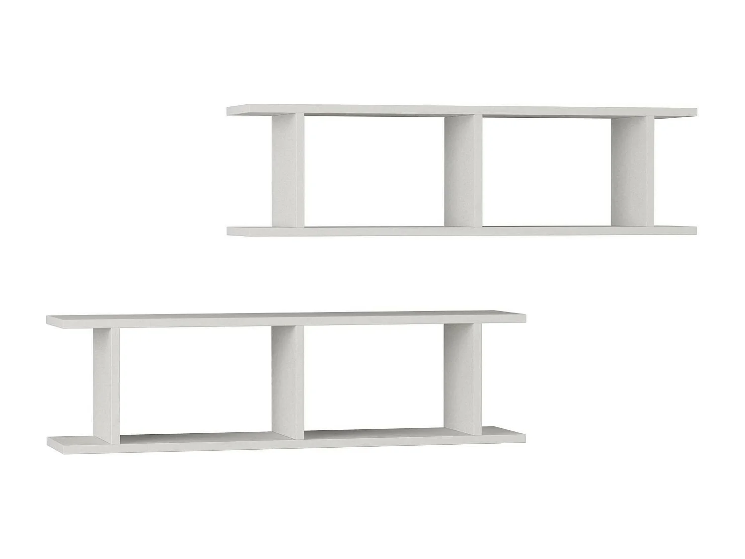 Étagère murale RAY-Blanc, 120x26x22