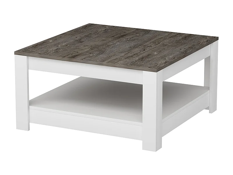 Tavolino ATHENA- bianco, 89x46x89