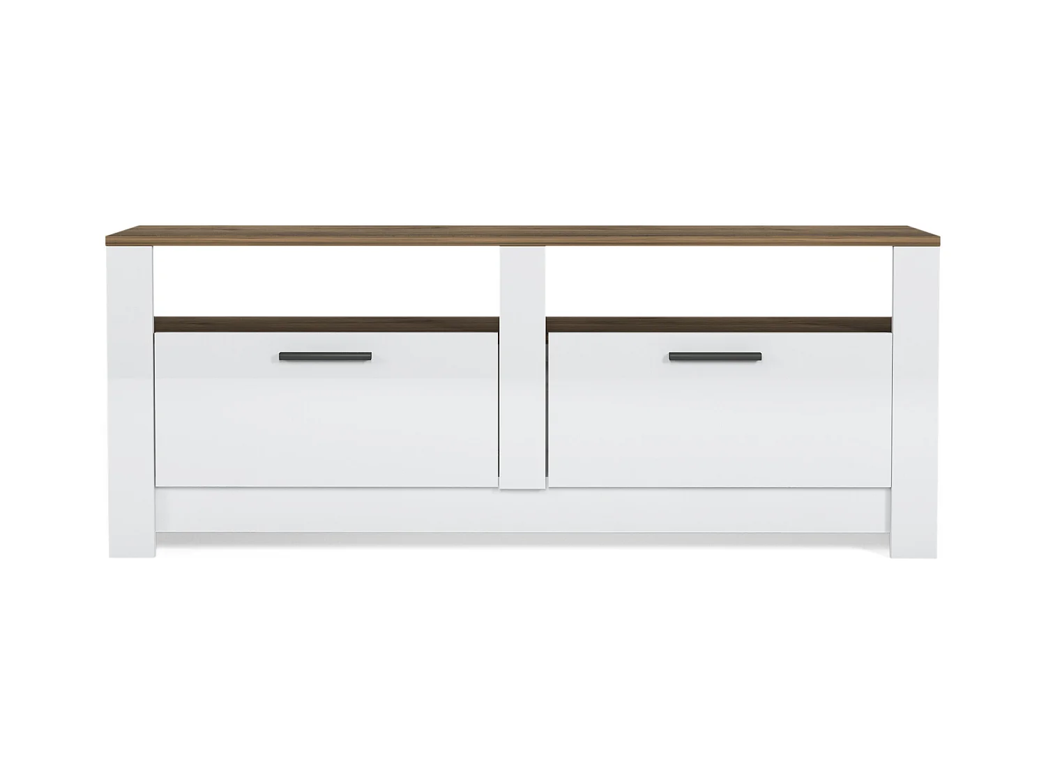Meuble TV GRADO- blanc, 57x146x37