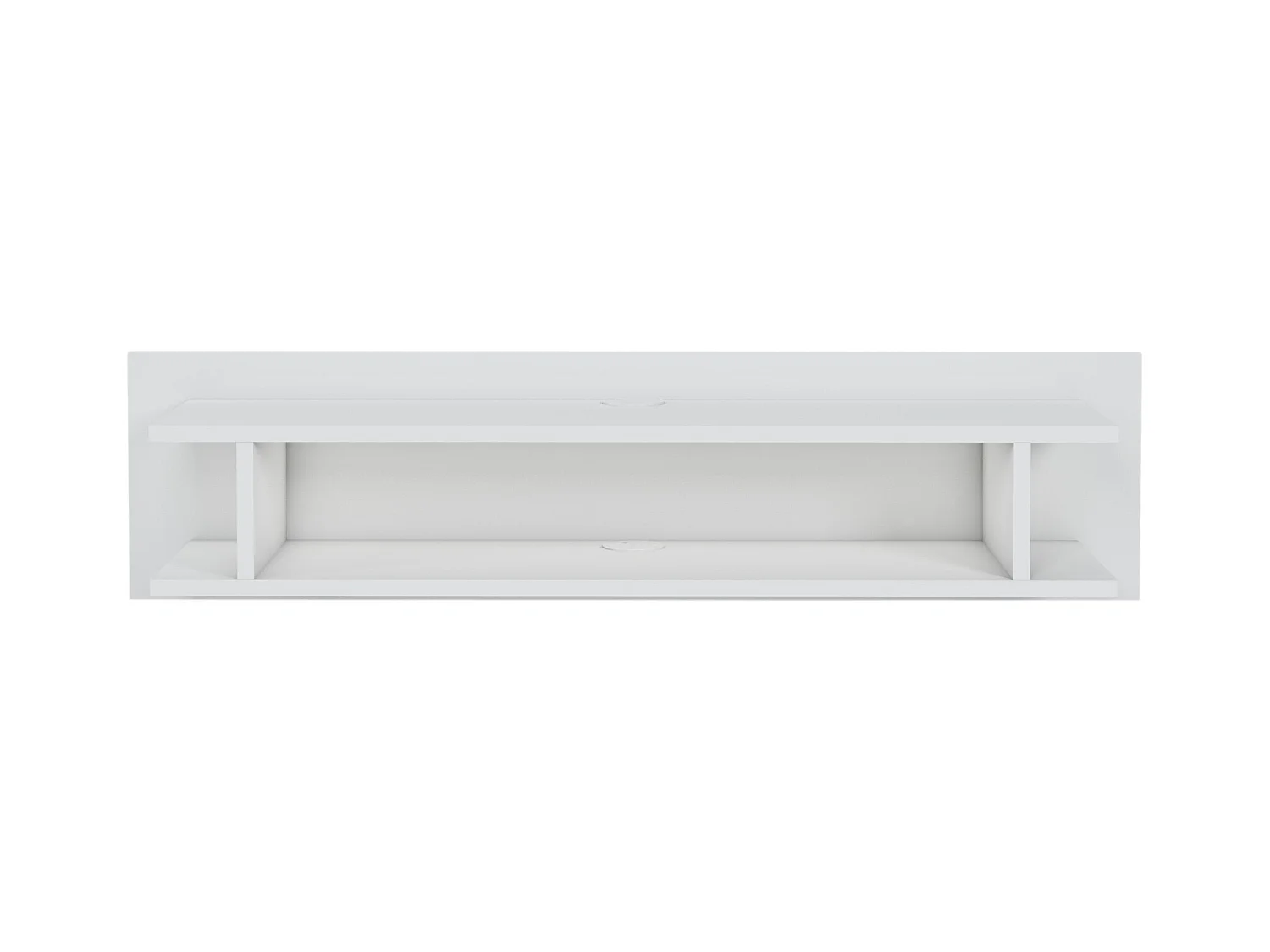 Meuble TV LUCIO- blanc, 30x120x30