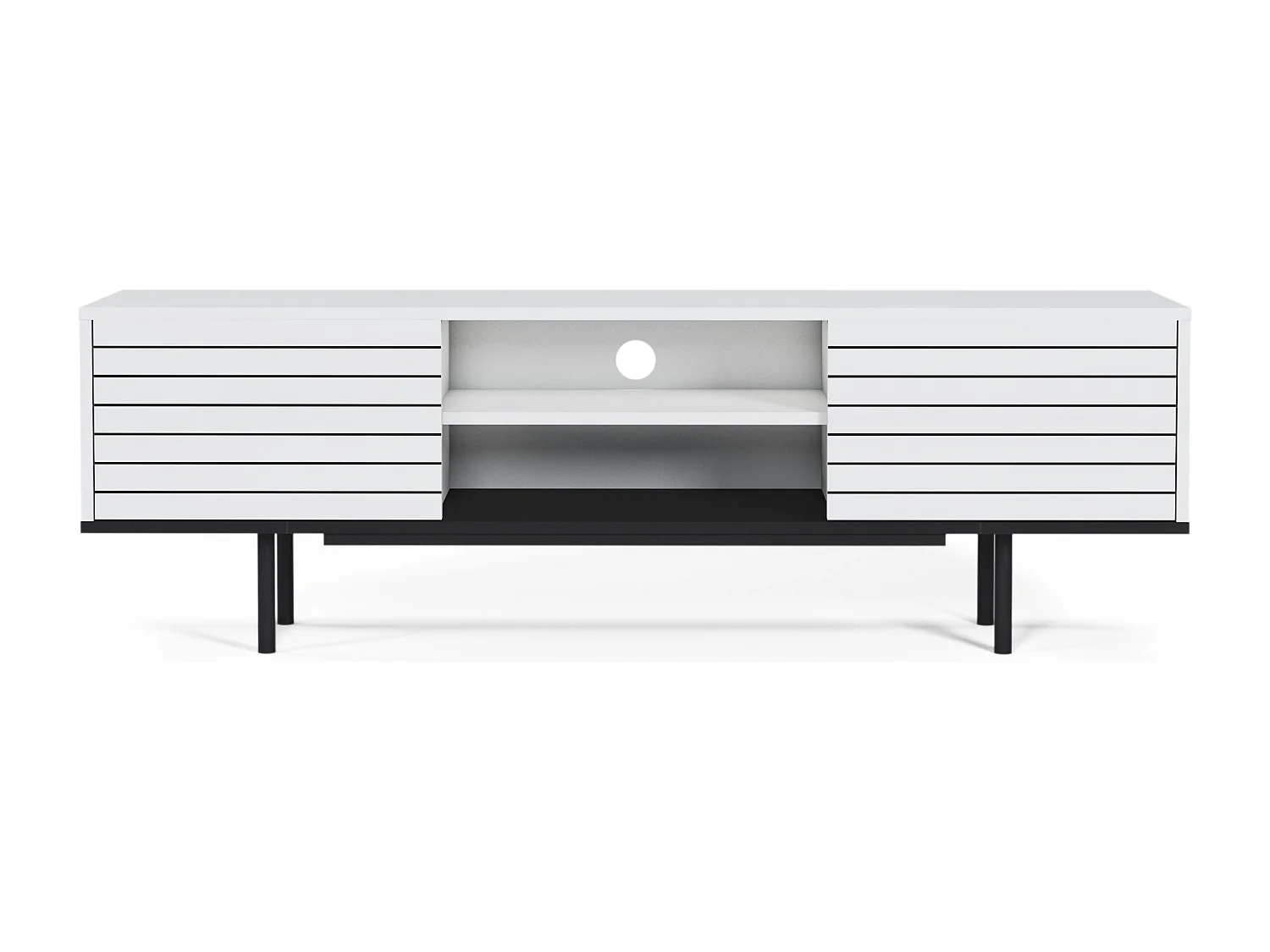 TV-meubel COLOSSEO- wit, 52x160x35