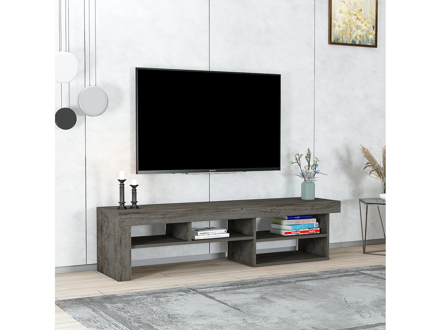 Tv-meubel HESTIA- Frig - Frig, 40x160x38