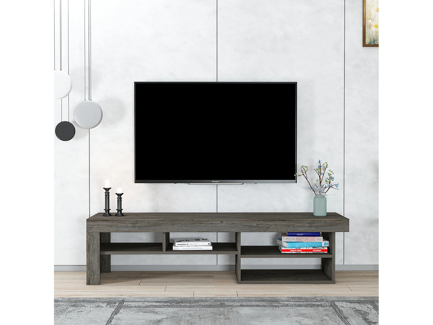 Tv-meubel HESTIA- Frig - Frig, 40x160x38