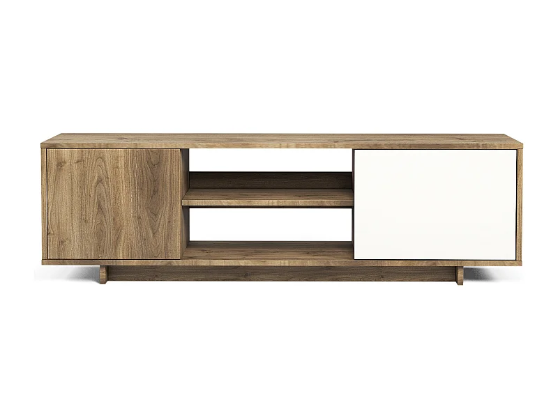 Meuble TV GARBATELLA- marron, 52x160x35