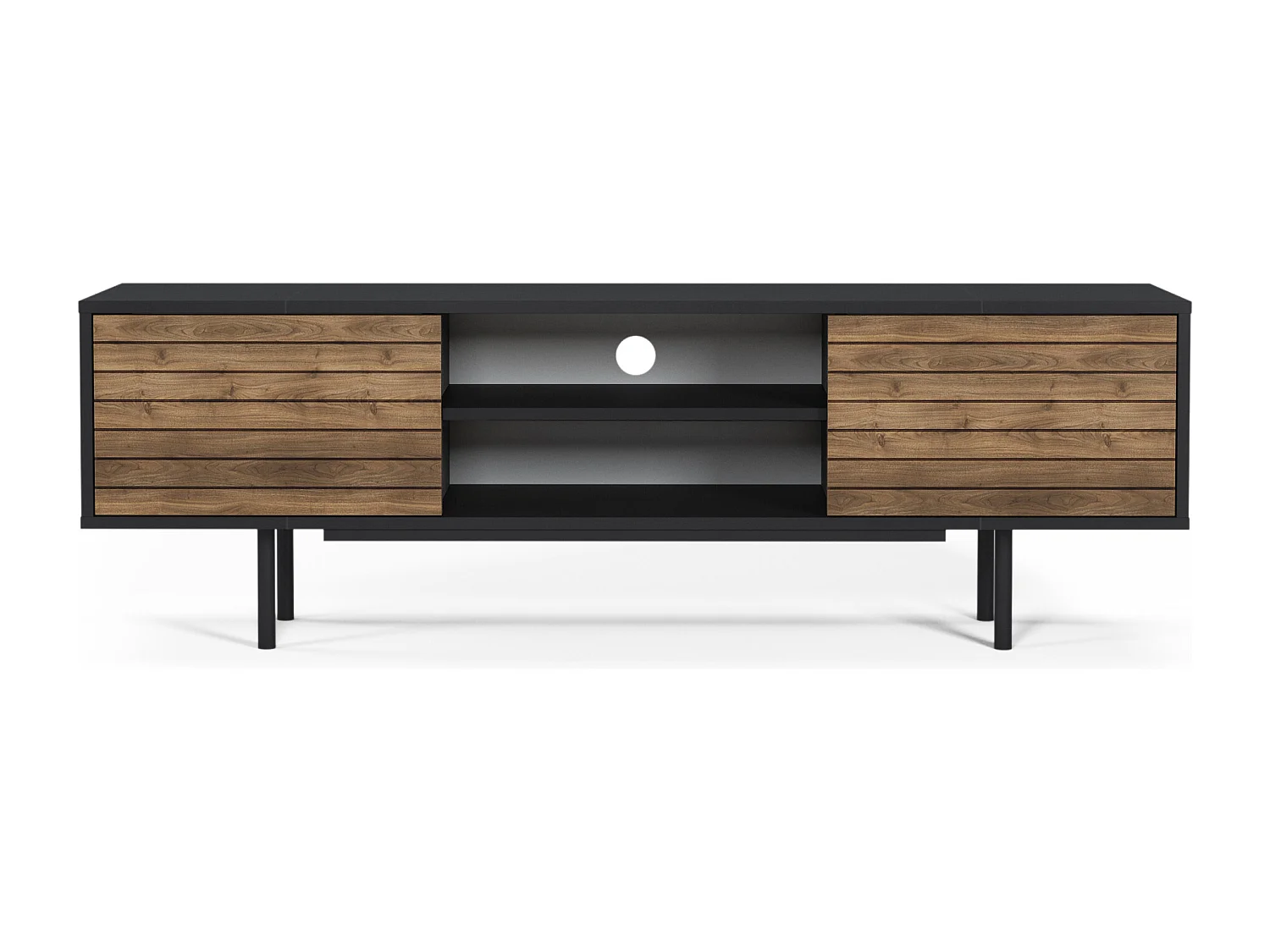 Mobile TV COLOSSEO- marrone, 52x160x35