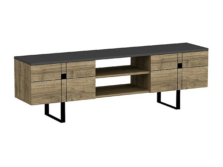 TV-meubel ZEUS-Donker eiken, 50x160x35