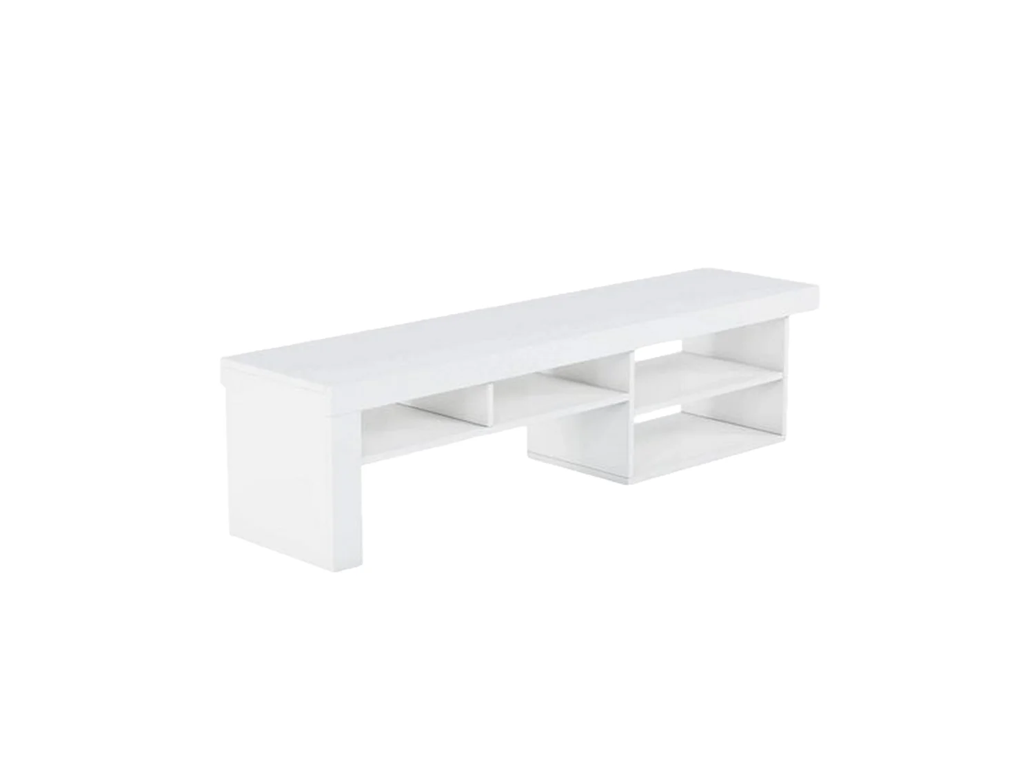 Mobile TV REETA- bianco, 40x162x39