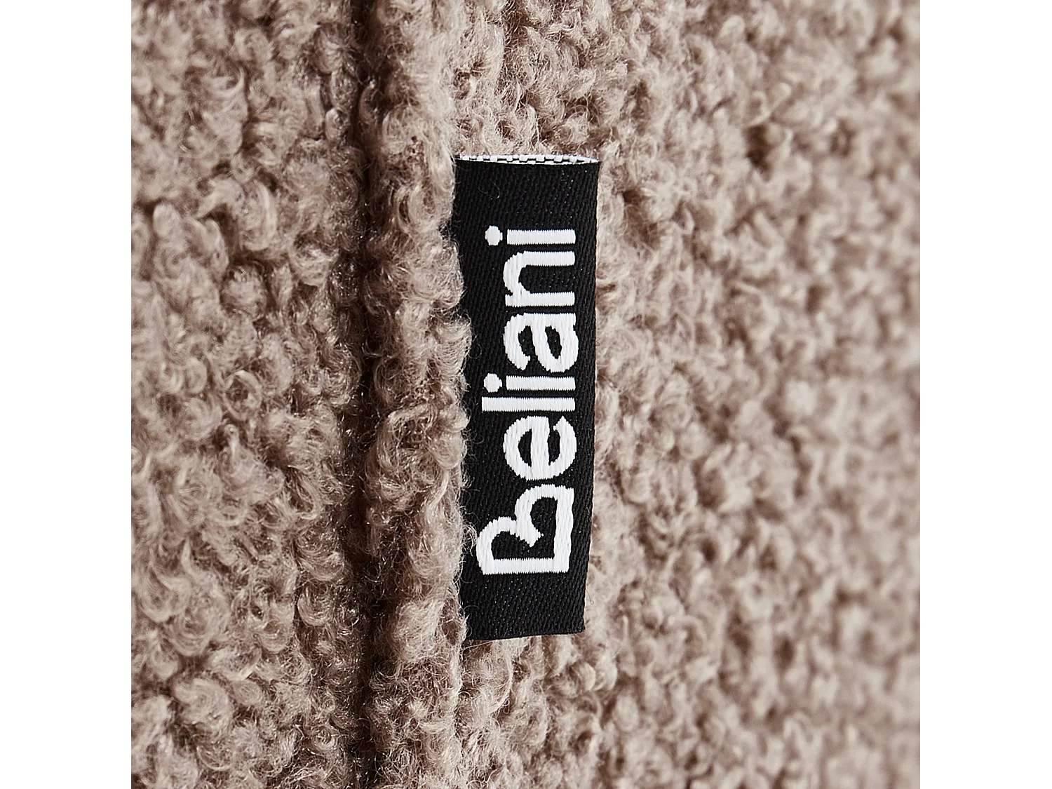 Set di 2 sedie da pranzo MINA II Bouclé Marrone chiaro