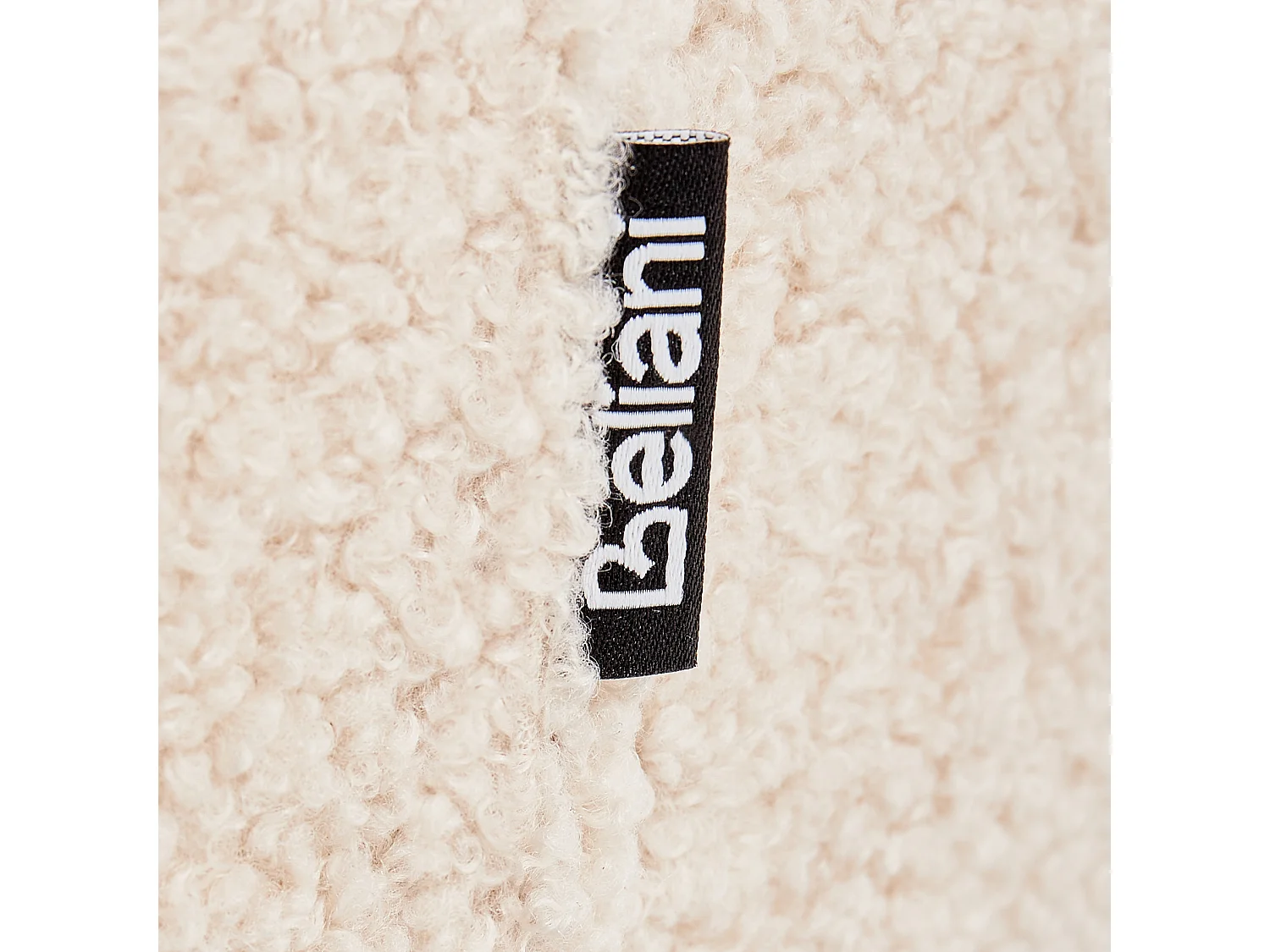 Set di 2 sedie da pranzo MINA II Bouclé Beige chiaro