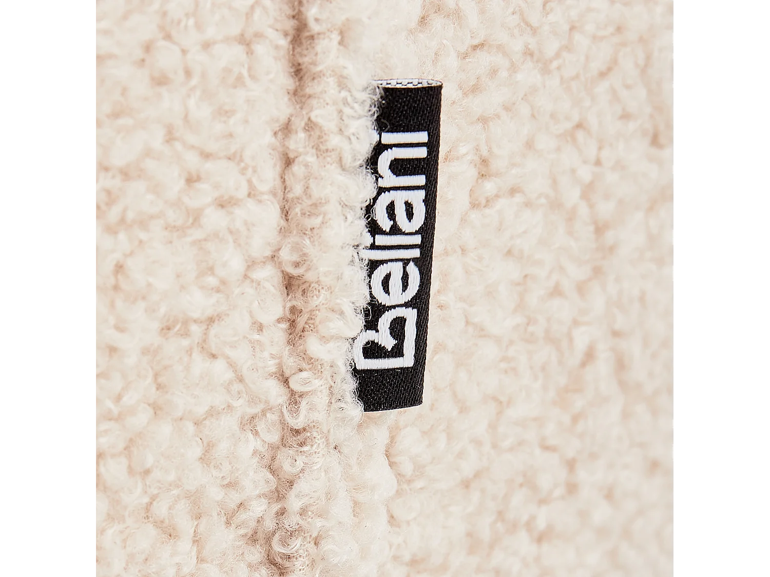 Lot de 2 chaises de salle à manger MINA II Bouclé Beige clair