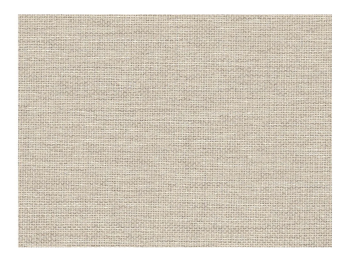 Canapé d'angle convertible 4 places avec coffre en tissu beige MARIA