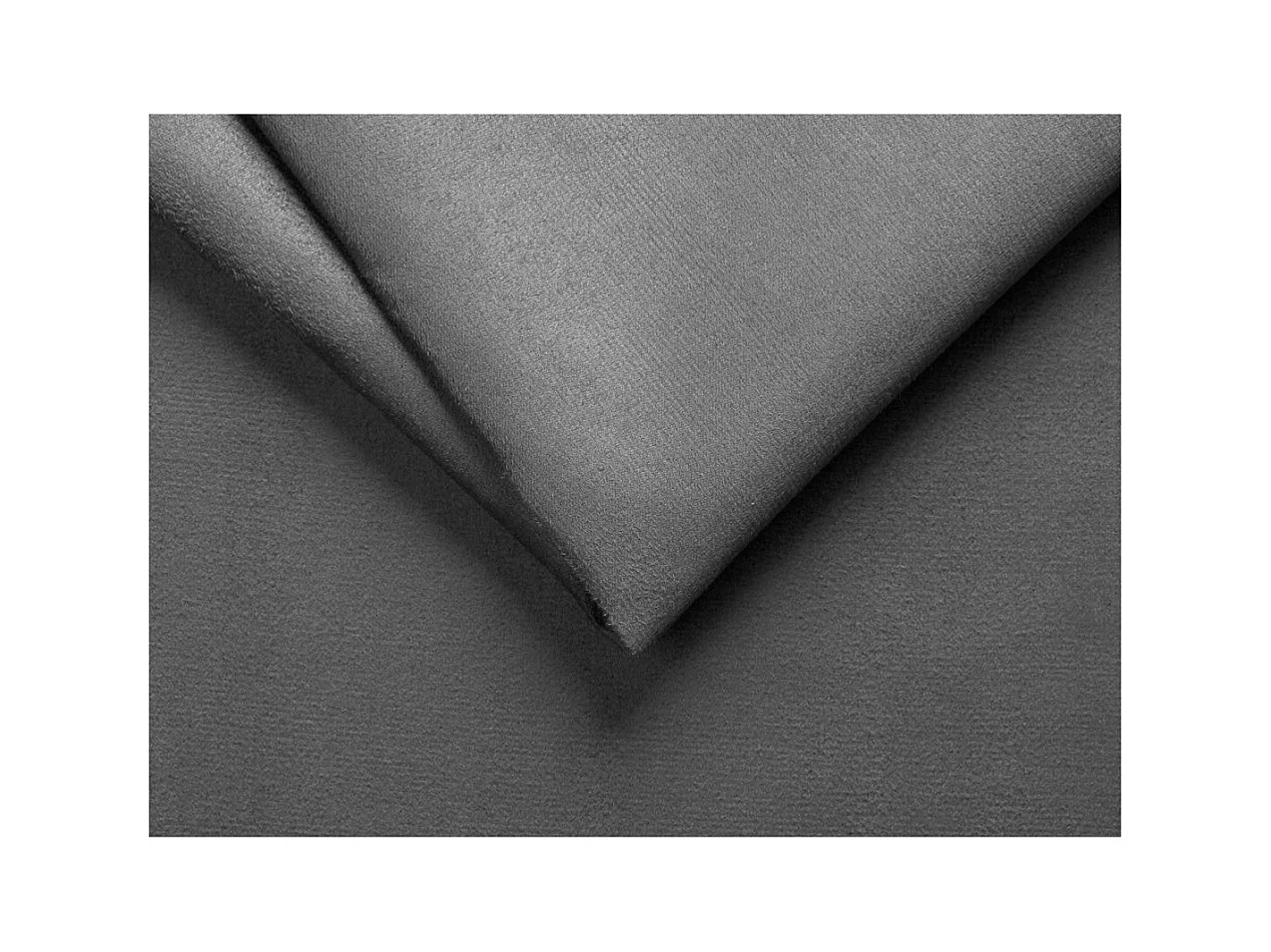 Canapé d'angle 4 places Convertible et Réversible Maria avec Coffre en microfibre - Gris - L227 x P146 x H81cm - Loungitude