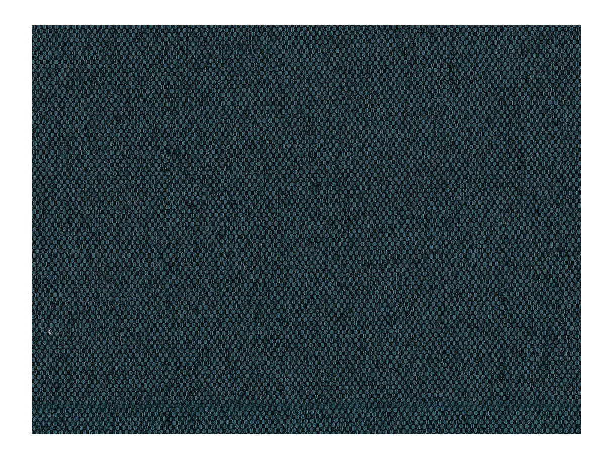 Canapé d'angle convertible 4 places avec coffre en tissu bleu nuit