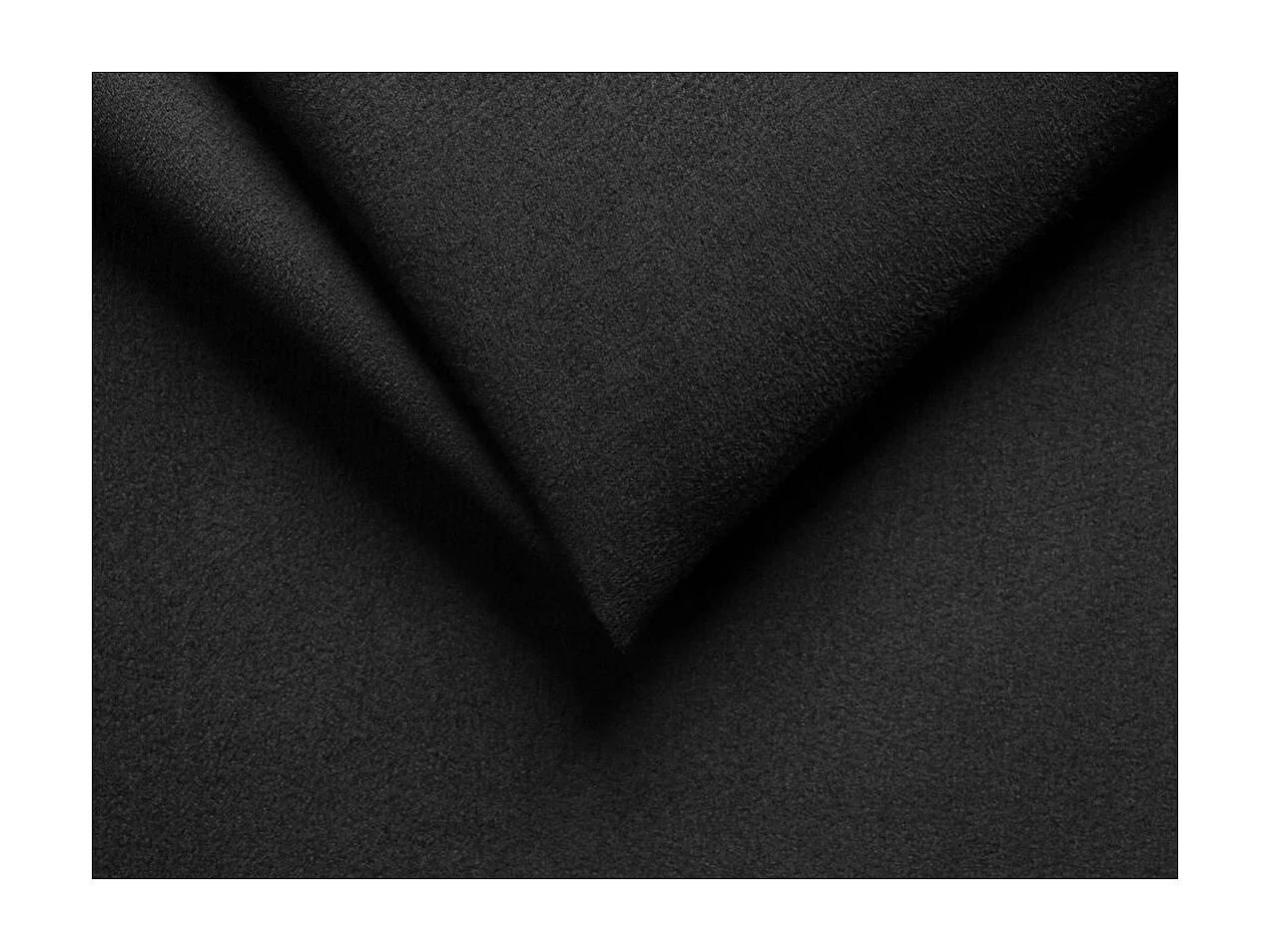 Canapé d'angle 4 places Convertible et Réversible Maria avec Coffre en simili/microfibre - Noir - L227 x P146 x H81cm - Loungitude