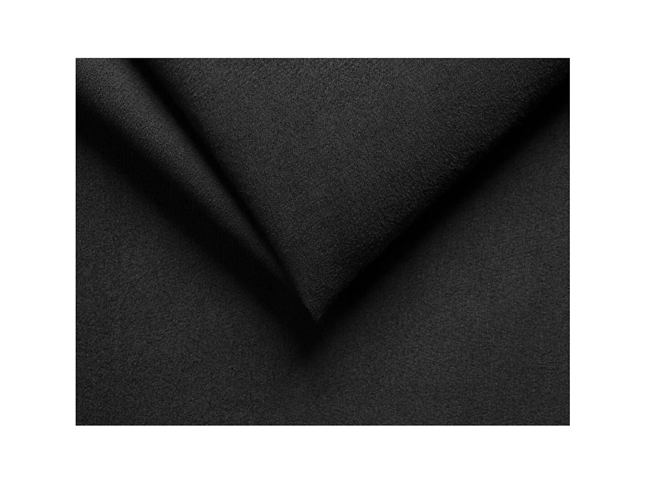 Canapé d'angle 4 places Convertible et Réversible Maria avec Coffre en simili/microfibre - Noir - L227 x P146 x H81cm - Loungitude
