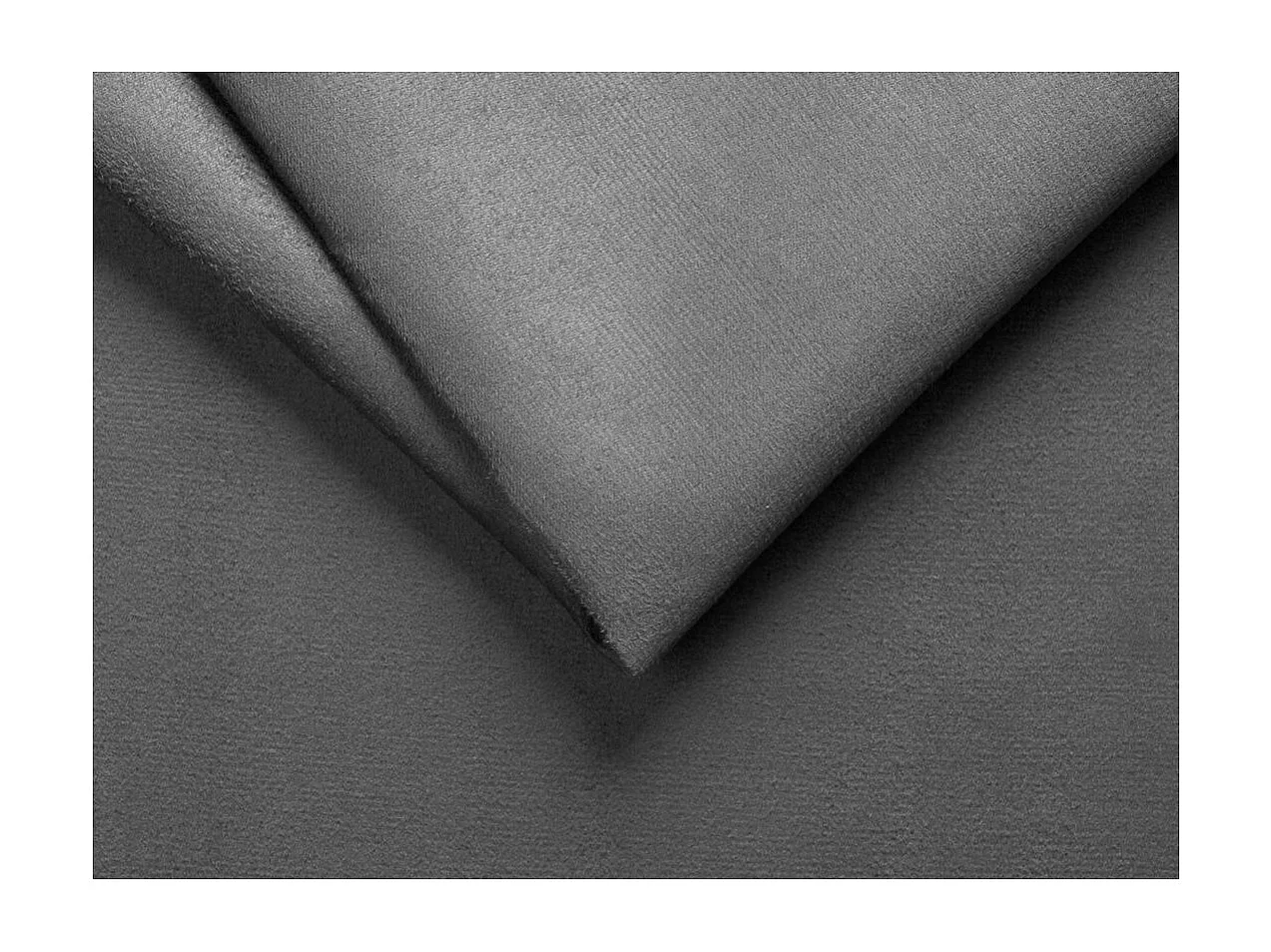 Canapé d'angle 4 places convertible et Réversible Maria en simili et microfibre - Gris/Noir - L227 x P146 x H81cm - Loungitude