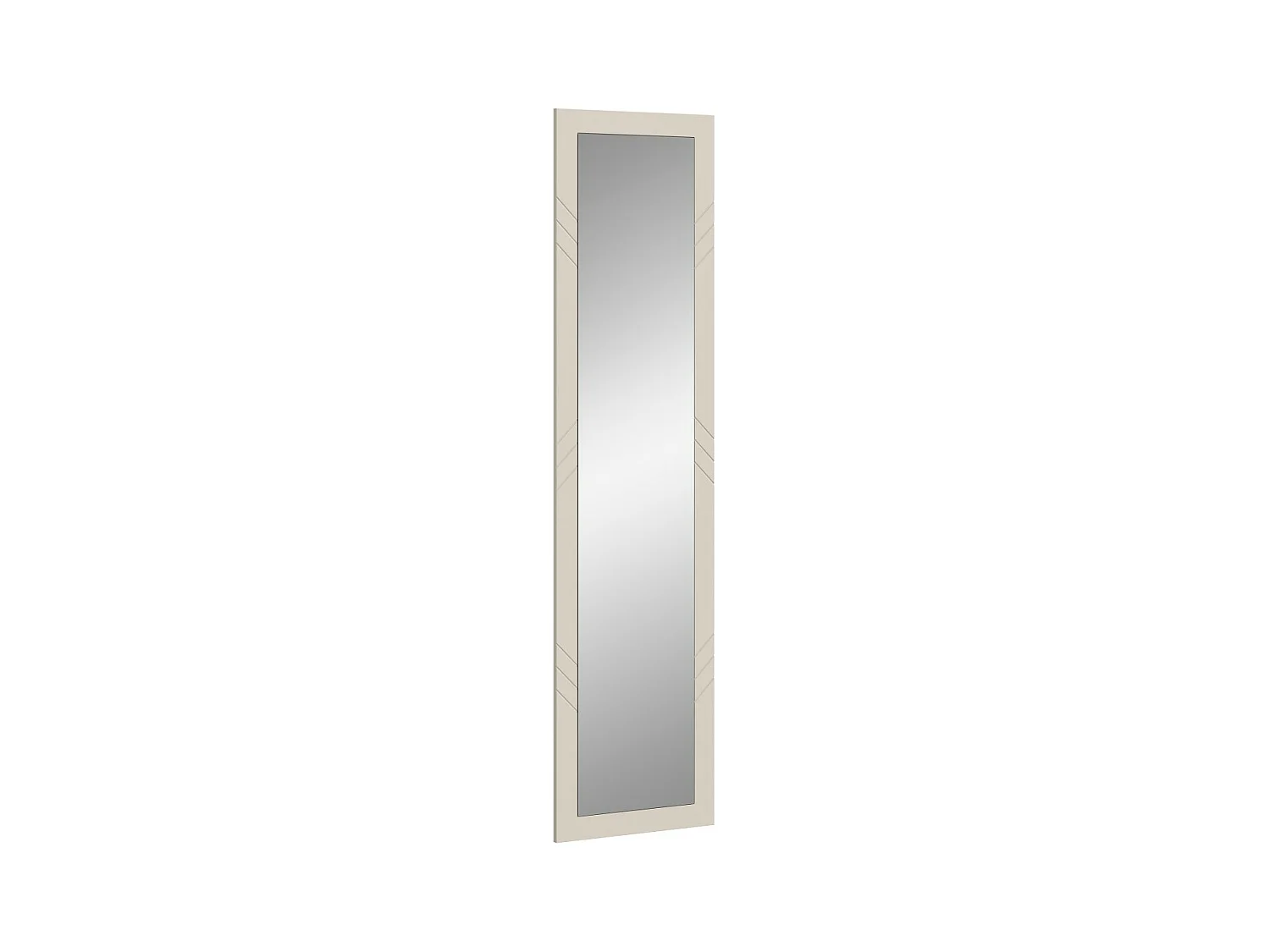 Spiegel LUNA – Mat Beige – Rechthoekig 45x180 cm