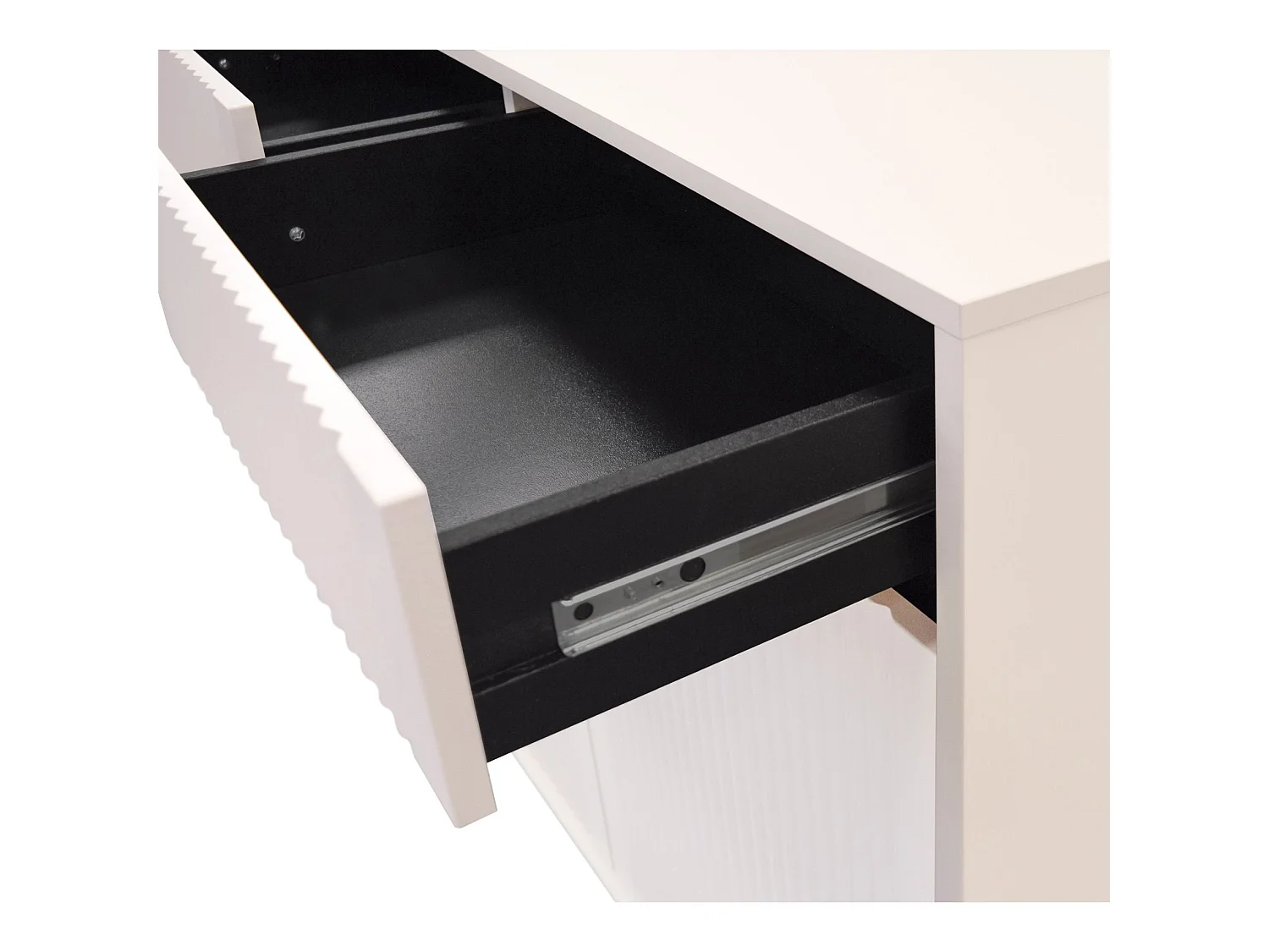 Sideboard 3-türig mit 3 Schubladen - Sandbeige - 149 cm - OSAKA