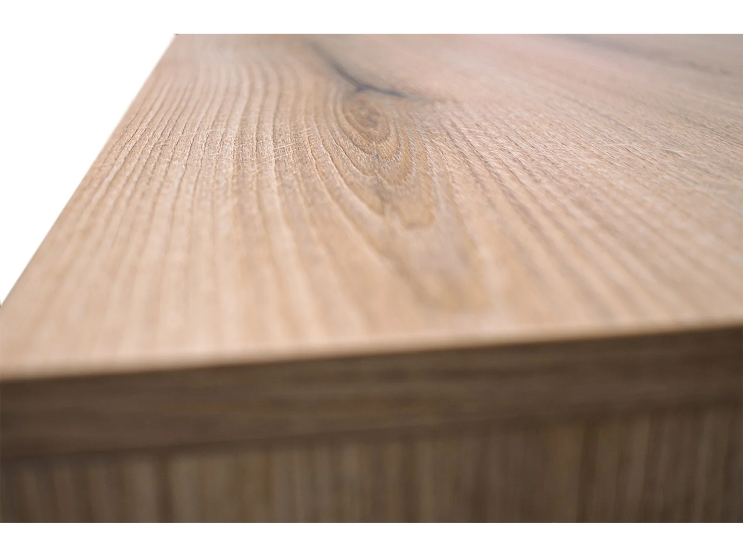 Meuble TV 2 tiroirs - OSAKA - 179 cm -chêne evoke