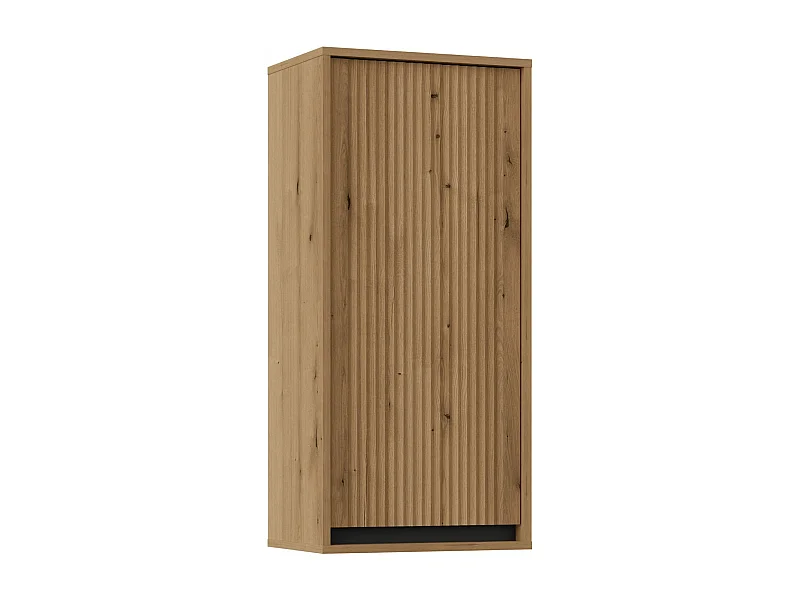 Hängeschrank mit geriffelter Front - Eichenholzoptik Evoke - 46 cm - OSAKA