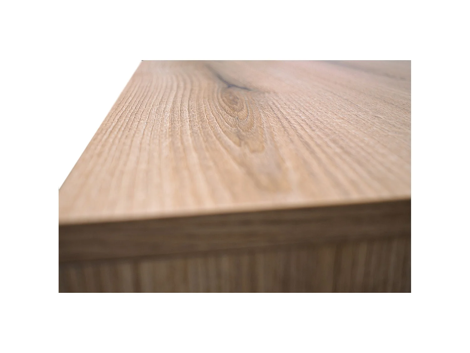 Hängeschrank mit geriffelter Front - Eichenholzoptik Evoke - 46 cm - OSAKA