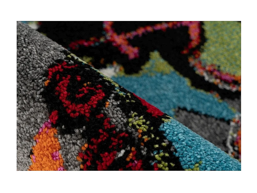 Tappeto per bambini e adolescenti 150x80cm, design F404E colori multicolori - Comfort ed eleganza per il tuo interno