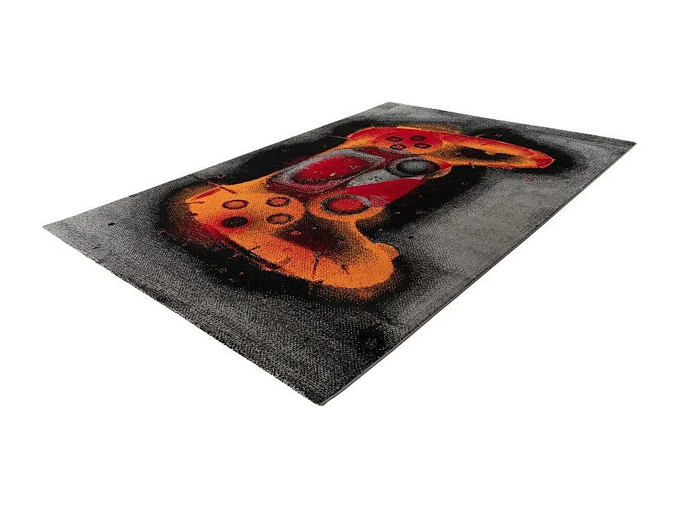 Tapis enfant et ado 290x200cm, design F304E coloris multicolore - Confort et élégance pour votre intérieur