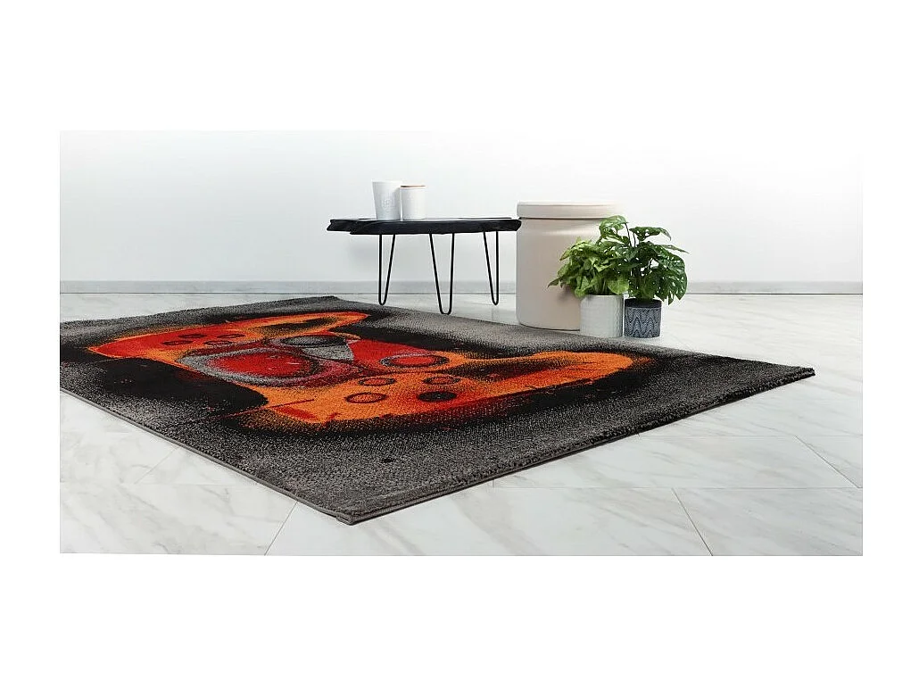 Tapis enfant et ado 290x200cm, design F304E coloris multicolore - Confort et élégance pour votre intérieur
