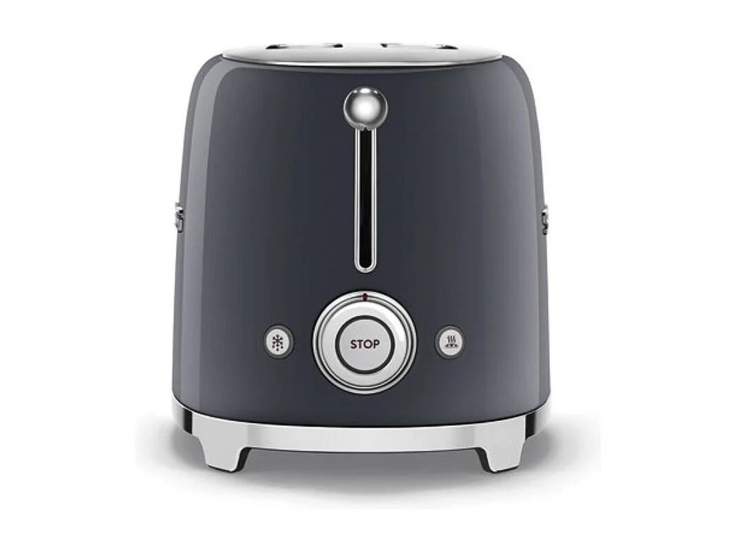 Smeg Grille-pain 2 fentes 950w gris ardoise - TSF01GREU