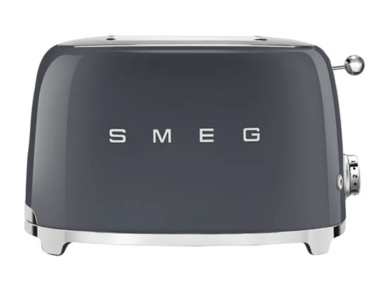 Smeg Grille-pain 2 fentes 950w gris ardoise - TSF01GREU