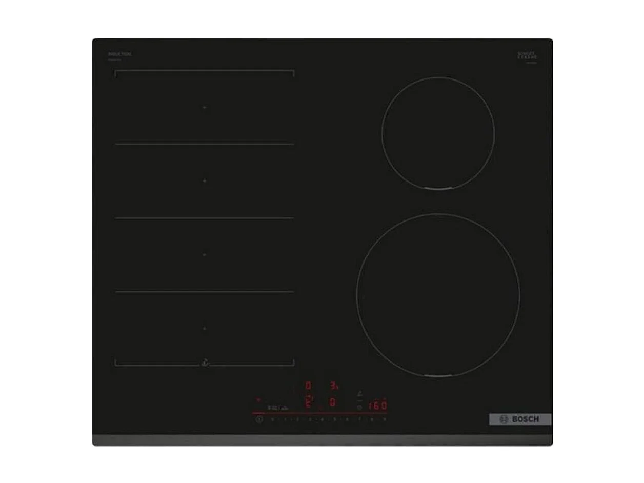 Bosch Table de cuisson à induction 59.2cm 4 foyers 7400w noir - PIX631HC1H