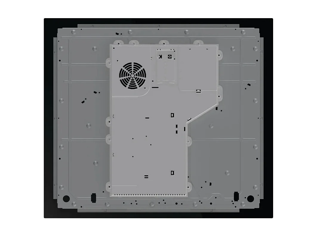Hisense HI621FM piano cottura Nero Da incasso 59.5 cm Piano cottura a induzione 4 Fornelli