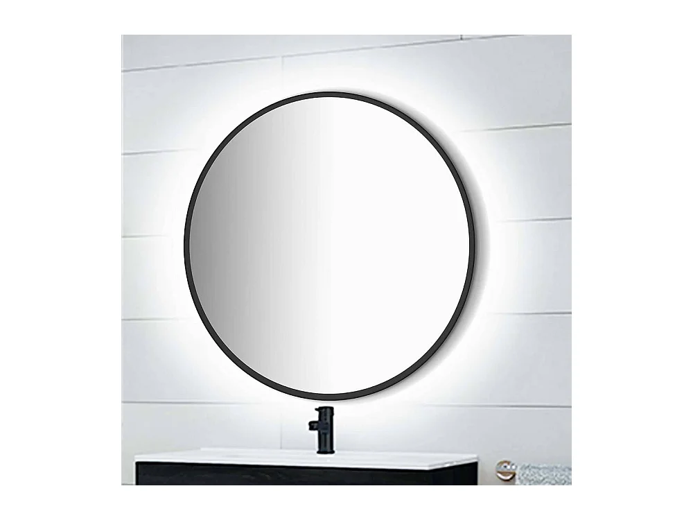 Miroir avec éclairage décoratif à led Zeus