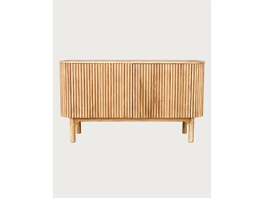 Orma - Meuble salle de bain en bois de teck 2 portes