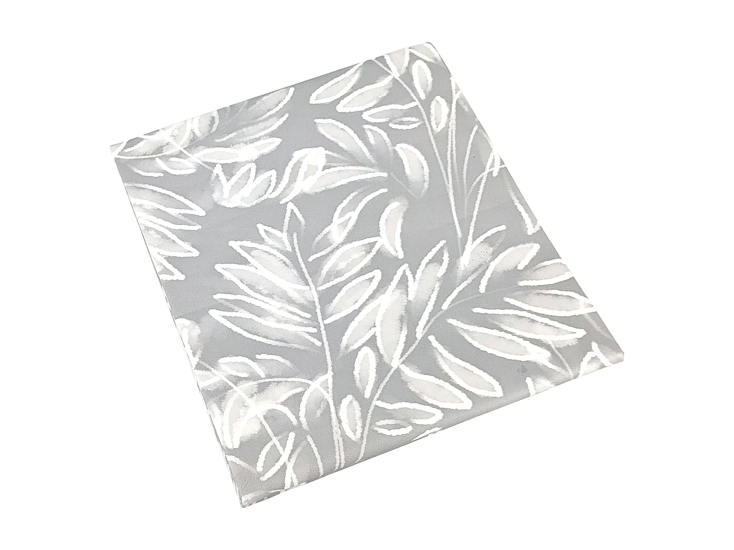 Nappe ronde 160 cm antitaches VERDURE gris