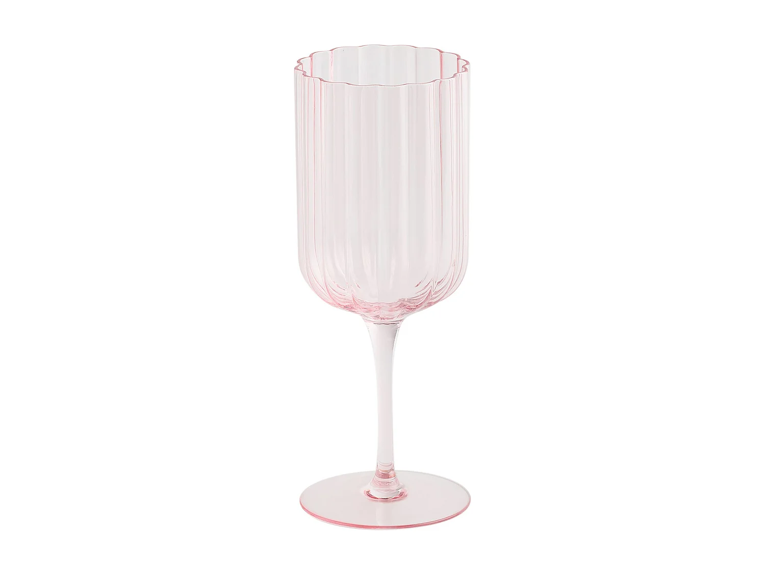 Verre À Vin Vittoria Rose Pâle 20 x 7.5
