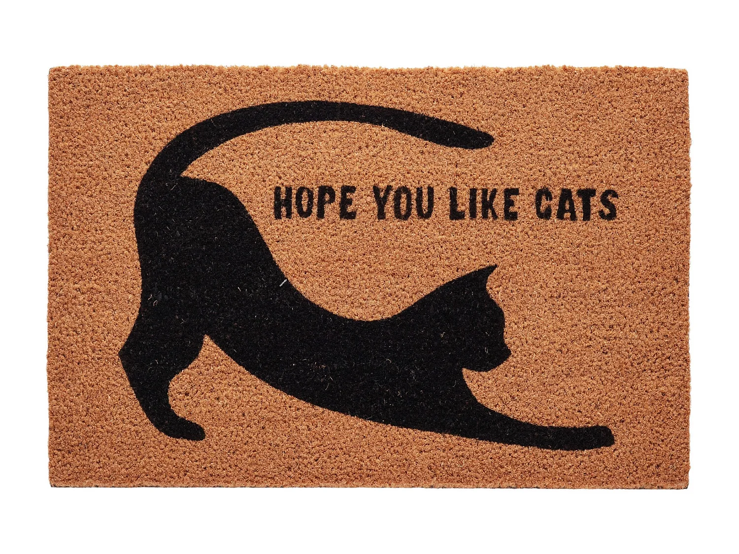 Fußmatte Cato mittelbraun 40 x 60