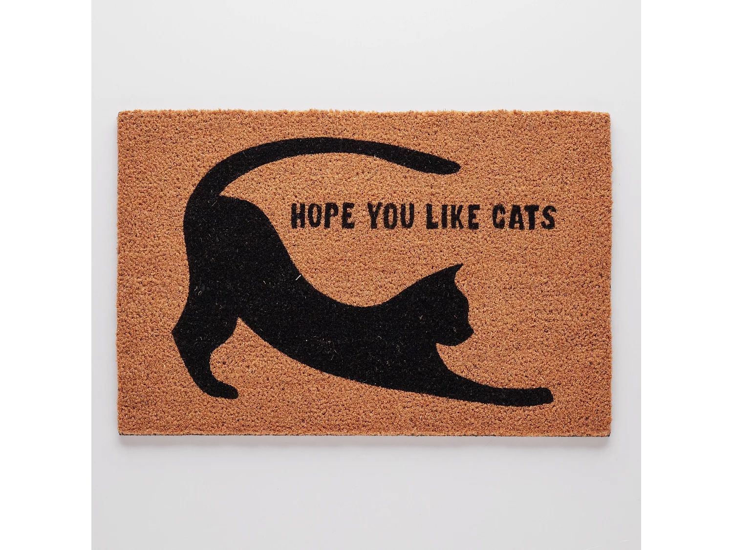 Fußmatte Cato mittelbraun 40 x 60