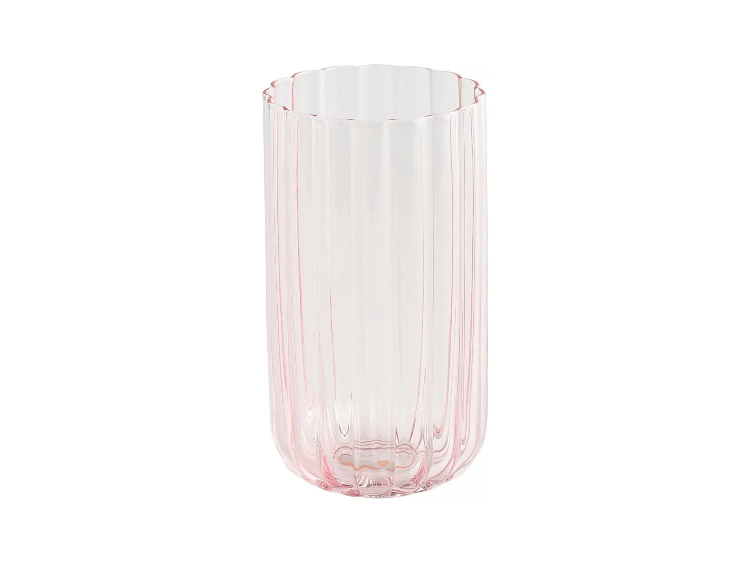 Hohes Glas Vittoria blassrosa 480 ml