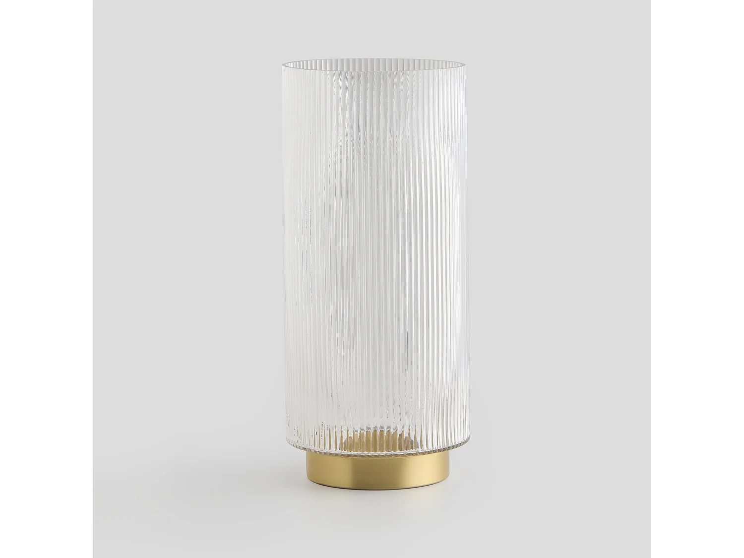 Vase Sublia Mittel Transparent 25 x 14