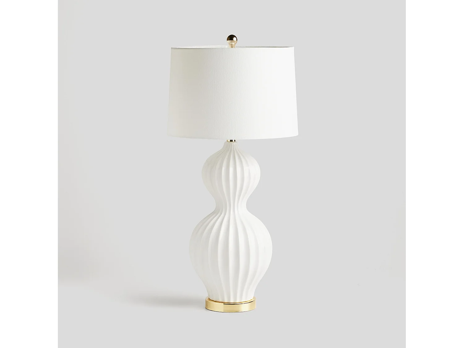 Tischlampe Flawless mittelweiß 81 x 43